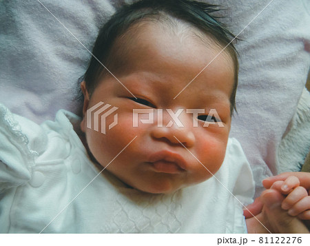 生後10日目の写真素材