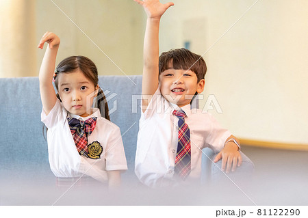 子供 家族 ファミリー 81122290