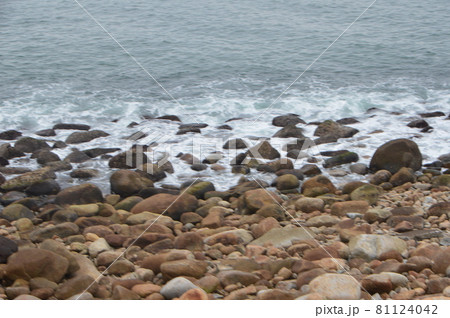 岩石海岸（台場公園／鹿児島県肝属郡南大隅町） 81124042