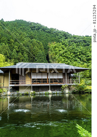 日本建築の茶室と日本庭園「玉露の里」@静岡県藤枝市岡部町 81125294
