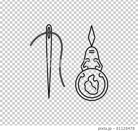 如何穿線的插圖 如何穿線的插圖 81128478