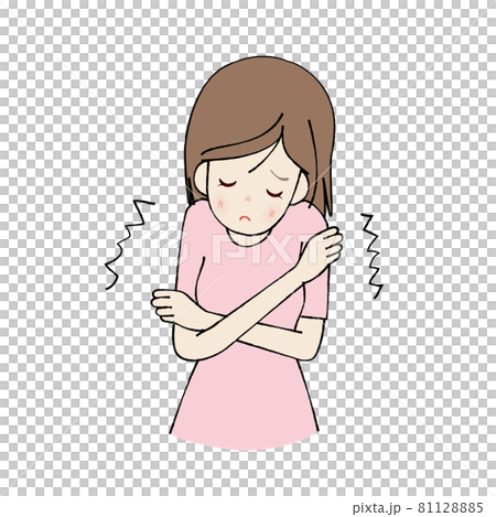 Female illness Cold Cold Chills 81128885