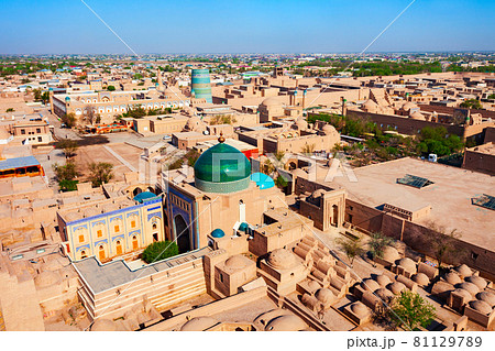 Pakhlavan Makhmoud Mausoleum at Ichan Kala, Khiva 81129789