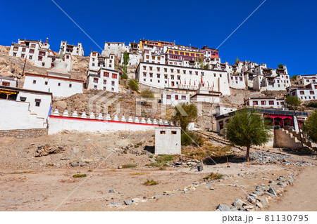 Thiksey Gompa Monastery near Leh, Ladakh 81130795