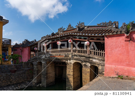 【ベトナム】ベトナム・ホイアンの日本橋（蓬莱橋） 81130941