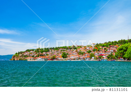 Lake Ohrid and Ohrid city, Macedonia 81131101