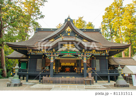 香取神宮の本殿 香取神宮の本殿 81131511