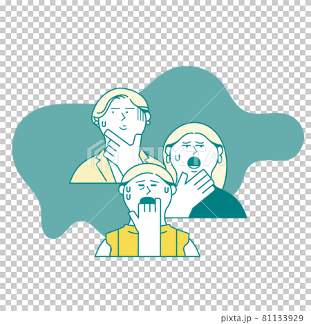 Facial expression of a woman _ 81133929