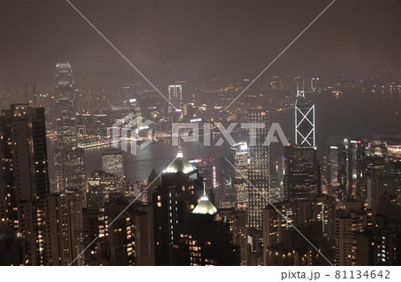 香港　100万ドルの夜景 81134642