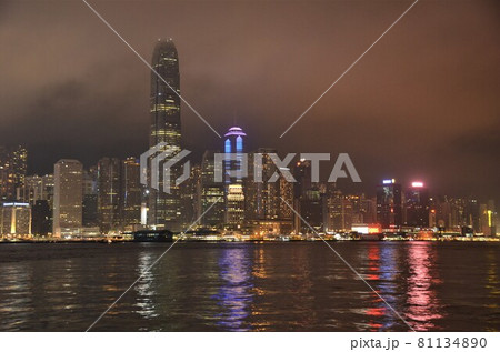 香港　100万ドルの夜景 81134890