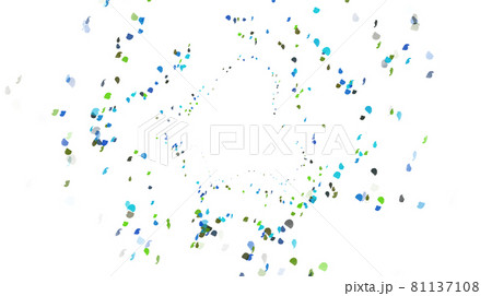 花弁が舞うの背景グラフィック2(白背景) 花弁が舞うの背景グラフィック2(白背景) 81137108