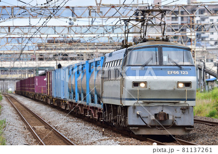 東海道本線　平塚　EF66-123（吹田） 81137261
