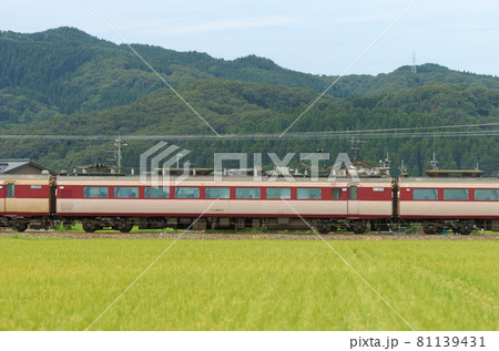北陸本線　石動－福岡　JR西日本　489系　H01編成　②　モハ488-4（金沢）　山側 81139431