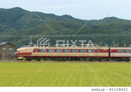 北陸本線　石動－福岡　JR西日本　489系　H01編成　①　クハ489-502（金沢）　山側 81139432