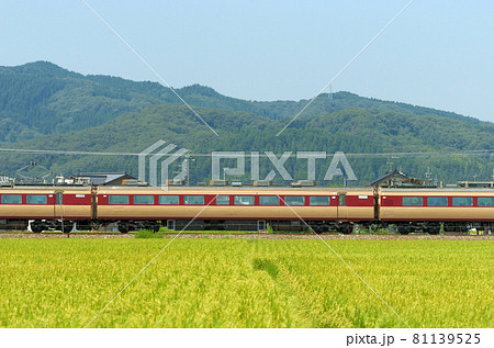 北陸本線　石動－福岡　JR西日本　489系　H02編成　⑥　モハ489-21（金沢）　山側 81139525