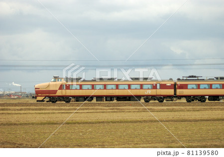 北陸本線　石動－福岡　JR西日本　489系　新H04編成　①　クハ489-502（金沢）　山側 81139580
