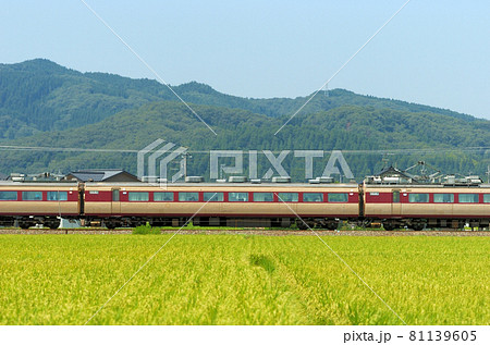 北陸本線　石動－福岡　JR西日本　485系　Y31編成　③　モハ485-233（金沢）　山側 81139605