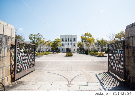 テレビアニメ けいおん の舞台 豊郷小学校旧校舎群の写真素材 テレビアニメ けいおん の舞台 豊郷小学校旧校舎群の写真素材