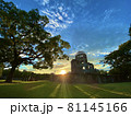 原爆ドーム夕景 81145166