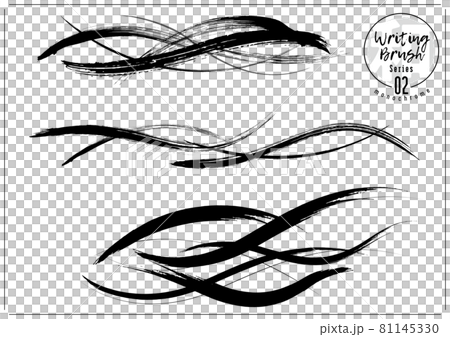 Wave, brush, brush, brush set 81145330