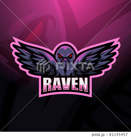 Raven esport mascot logo design Raven esport mascot logo design 81145457