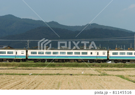 北陸本線　石動－福岡　JR東日本　485系　T11編成　④　モハ484-1061（新潟）　山側 81145516