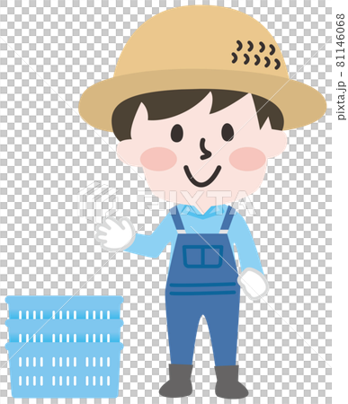 Two-headed _ farmer man 81146068