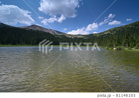Hassell Lake in Arapaho National Forest, Colorado. Hassell Lake in Arapaho National Forest, Colorado. 81146103