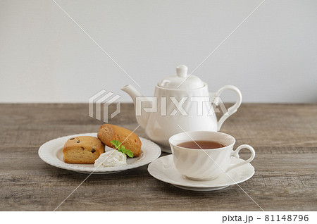 紅茶　ティータイム　スコーン 81148796