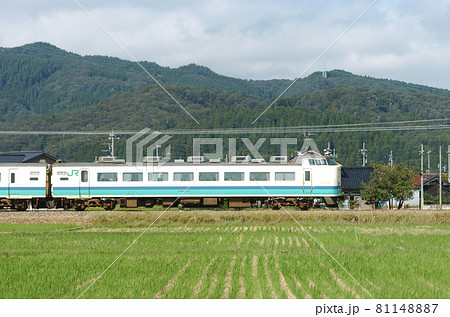 北陸本線　石動－福岡　JR東日本　485系　T15編成　⑥　クハ481-1007（新潟）　山側 81148887