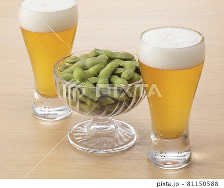 枝豆とビール 81150588