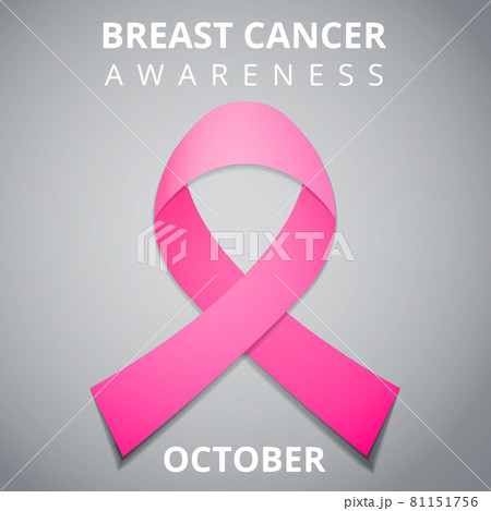 October Breast Cancer Awareness month. International day against breast cancer. Pink awareness ribbon. Vector Illustration. Poster, ad, social media, cover. EPS10. October Breast Cancer Awareness month. International day against breast cancer. Pink awareness ribbon. Vector Illustration. Poster, ad, social media, cover. EPS10. 81151756