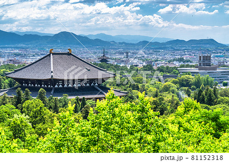 《奈良県》古都奈良の街並み・東大寺 《奈良県》古都奈良の街並み・東大寺 81152318