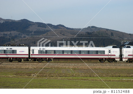 北陸本線　石動－福岡　北越急行　681系　N02編成　⑥　クモハ681-2502　山側 81152488