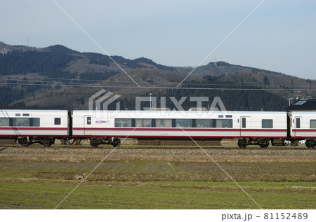 北陸本線　石動－福岡　北越急行　681系　N02編成　④　サハ681-2202　山側 81152489