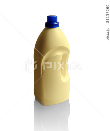Bottle of dishwashing liquid isolated on white 81157260