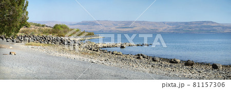 Sea of Galilee in Israel 81157306