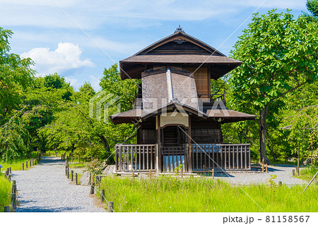 渉成園　傍花閣 81158567