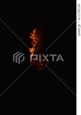 闇に爆ぜる炎(東大寺・二月堂 お水取り/奈良県奈良市雑司町) 闇に爆ぜる炎(東大寺・二月堂 お水取り/奈良県奈良市雑司町) 81159239