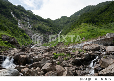 日高山脈札内川八ノ沢1000ⅿ三股 81161615
