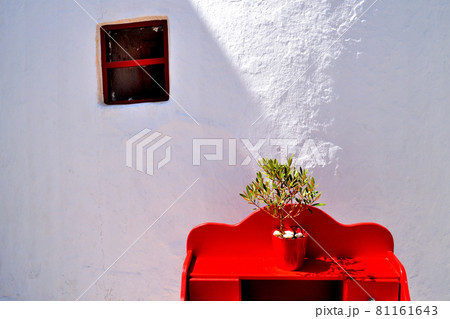 ギリシャ・ミコノス島の街9 81161643