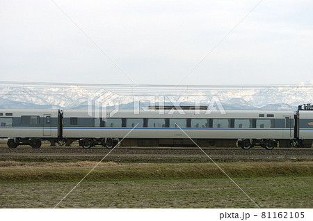 北陸本線　石動－福岡　JR西日本　681系　W04編成　③　モハ681-205（金沢）　山側 81162105