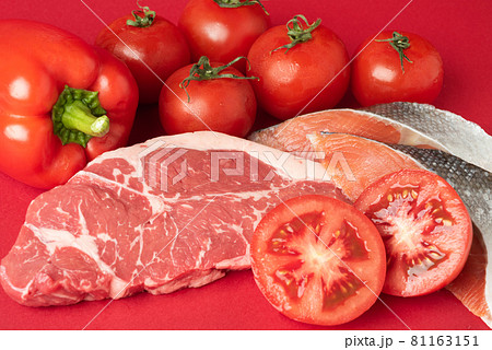 赤い食材 81163151