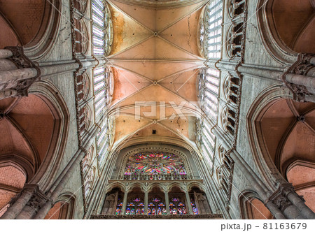 cathedral of Amiens, france. 81163679