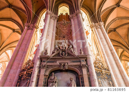 cathedral of Amiens, france. cathedral of Amiens, france. 81163695