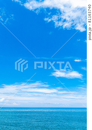 海と夏空イメージ 【新潟県】 海と夏空イメージ 【新潟県】 81163740