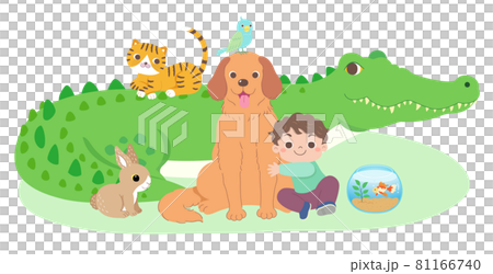 Men's favorite items, 從小到大, including goldfish, birds, rabbits, cats, dogs, scallops 81166740