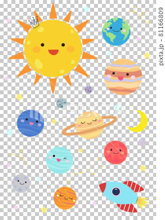 太陽系八角星 表情可愛圖片 綜合飛船 隕石和星座 太陽系八角星 表情可愛圖片 綜合飛船 隕石和星座 81166809