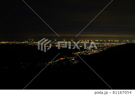 犀鶴林道(獅子吼高原)からの加賀平野の夜景 日本夜景100選 犀鶴林道(獅子吼高原)からの加賀平野の夜景 日本夜景100選 81167054