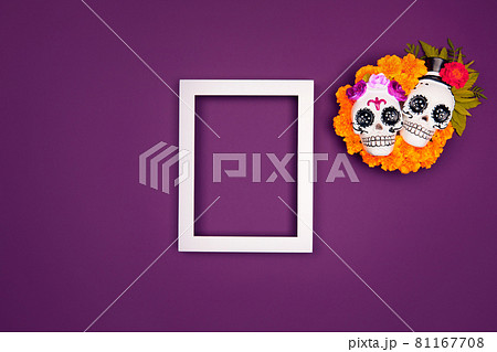 Day of the dead, Dia De Los Muertos Celebration Background 81167708